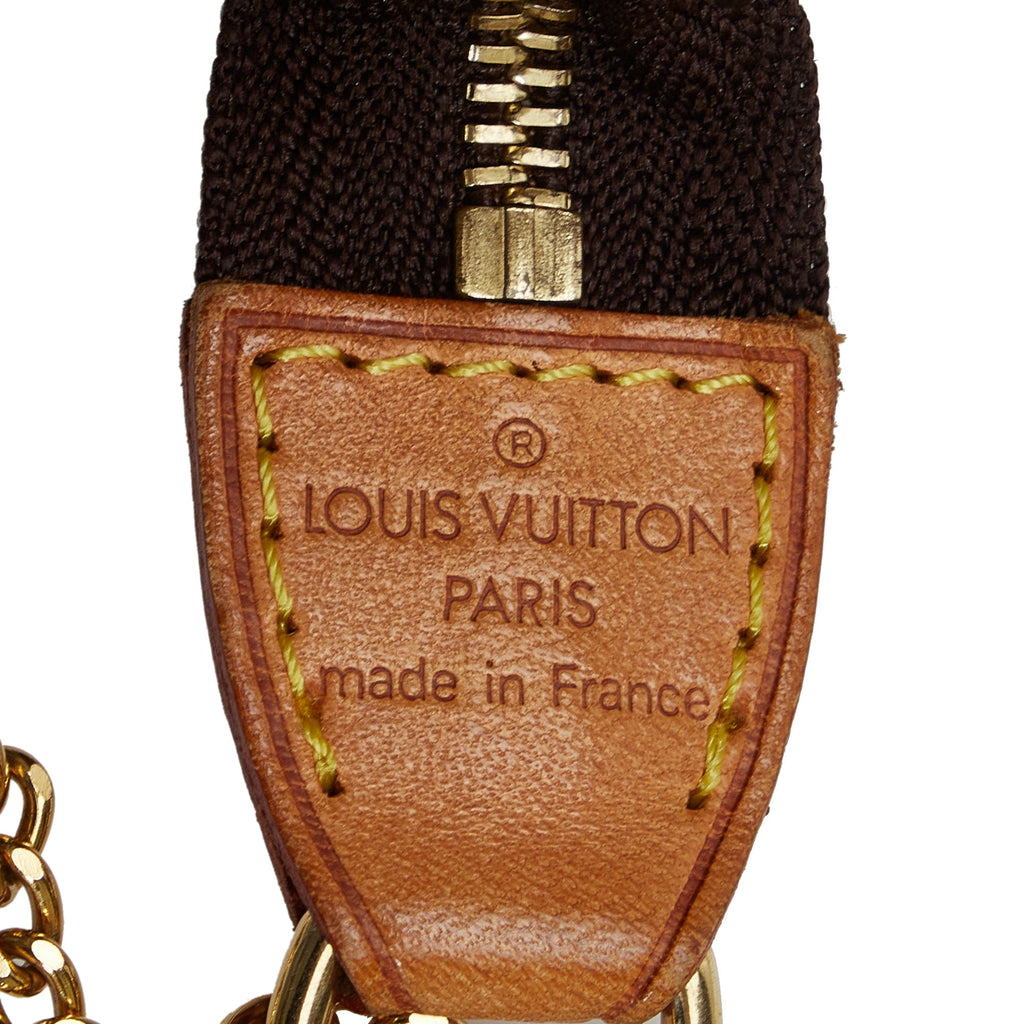 Louis Vuitton Pochette Accessoires Mini Monogram Canvas