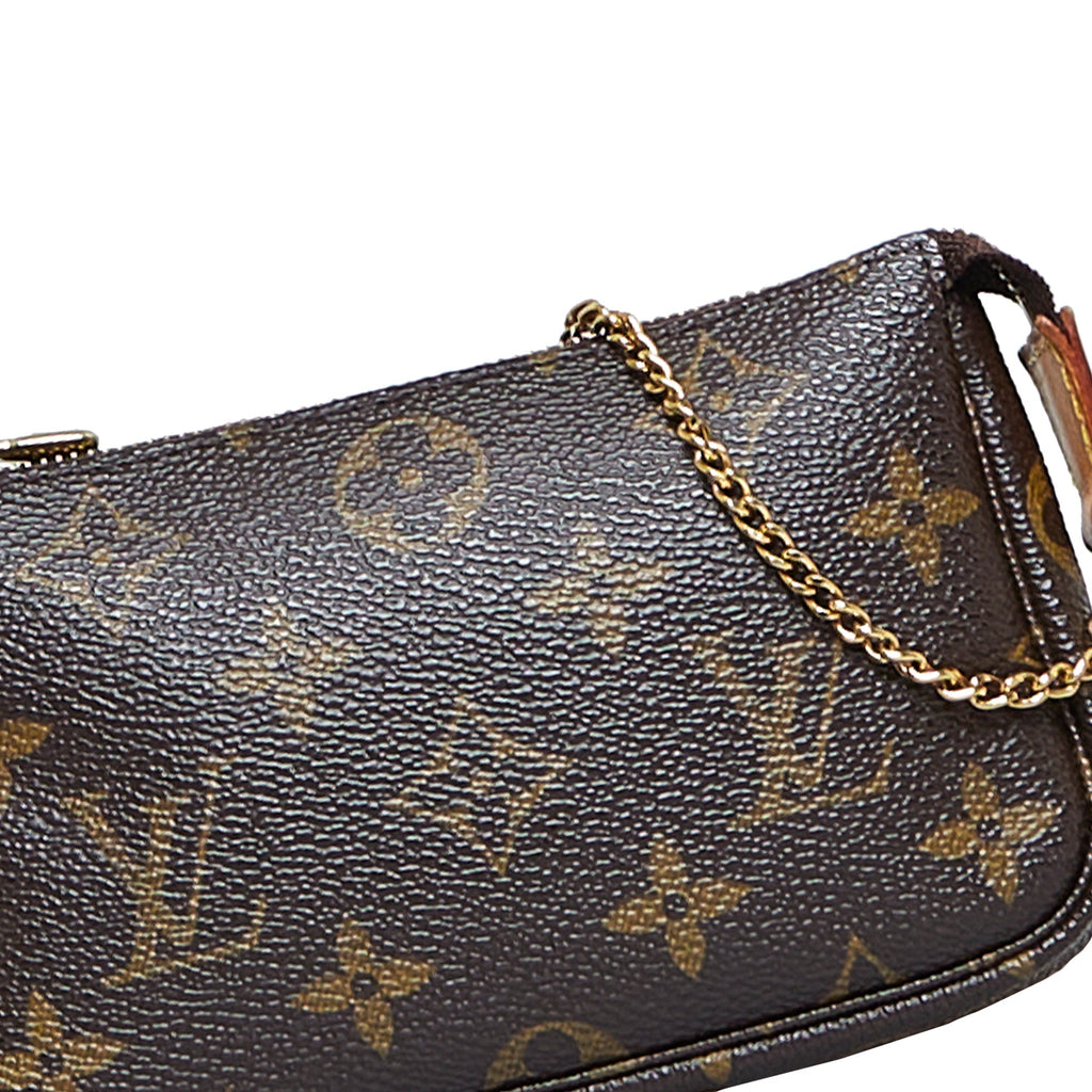 Louis Vuitton Pochette Accessoires Mini Monogram Canvas