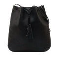 Yves Saint Laurent Jen Flat Medium Black
