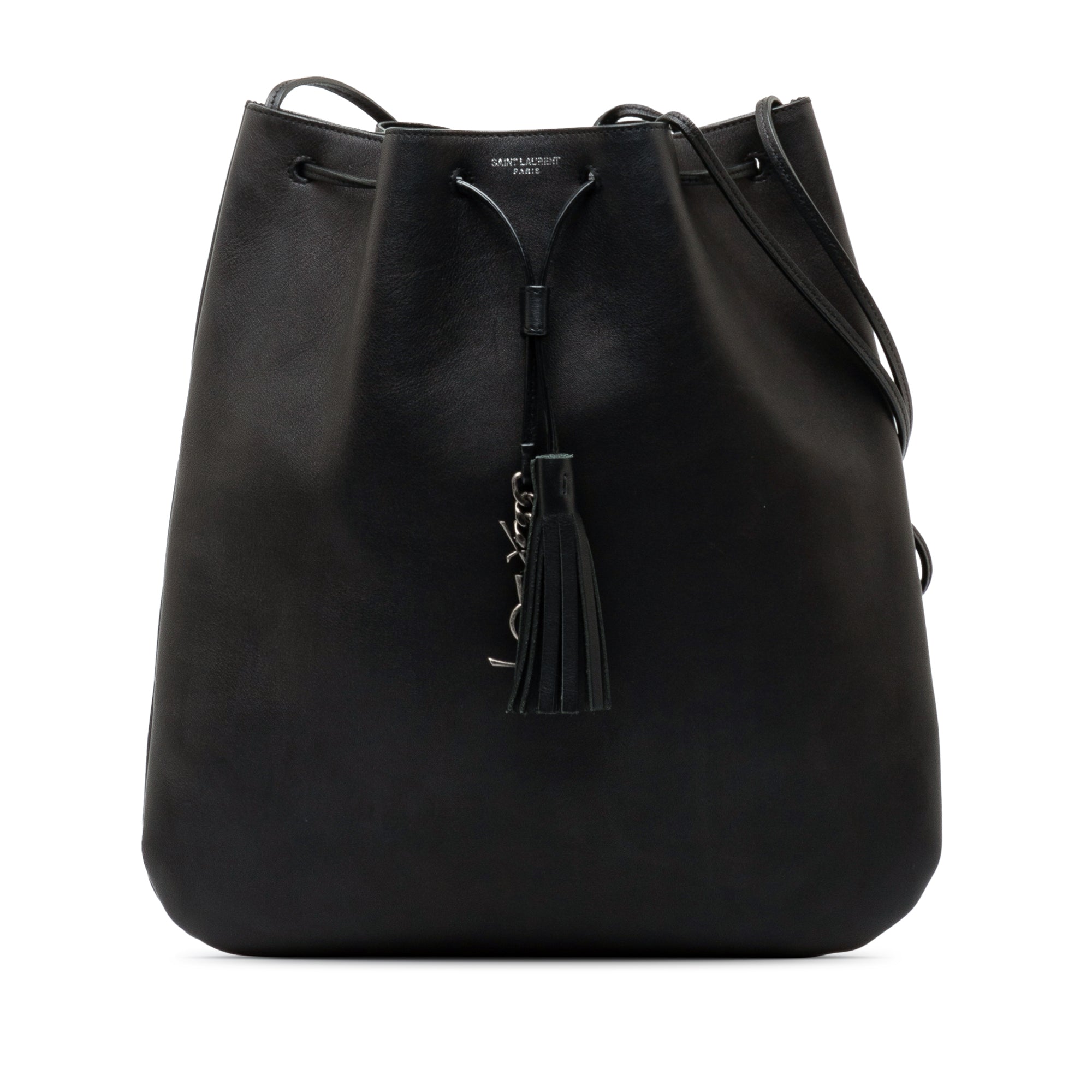 Yves Saint Laurent Jen Flat Medium Black