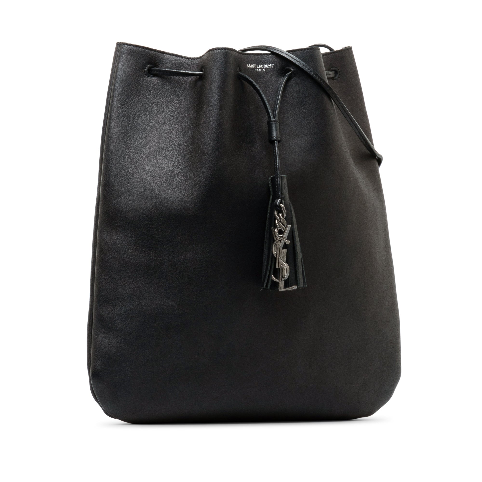 Yves Saint Laurent Jen Flat Medium Black