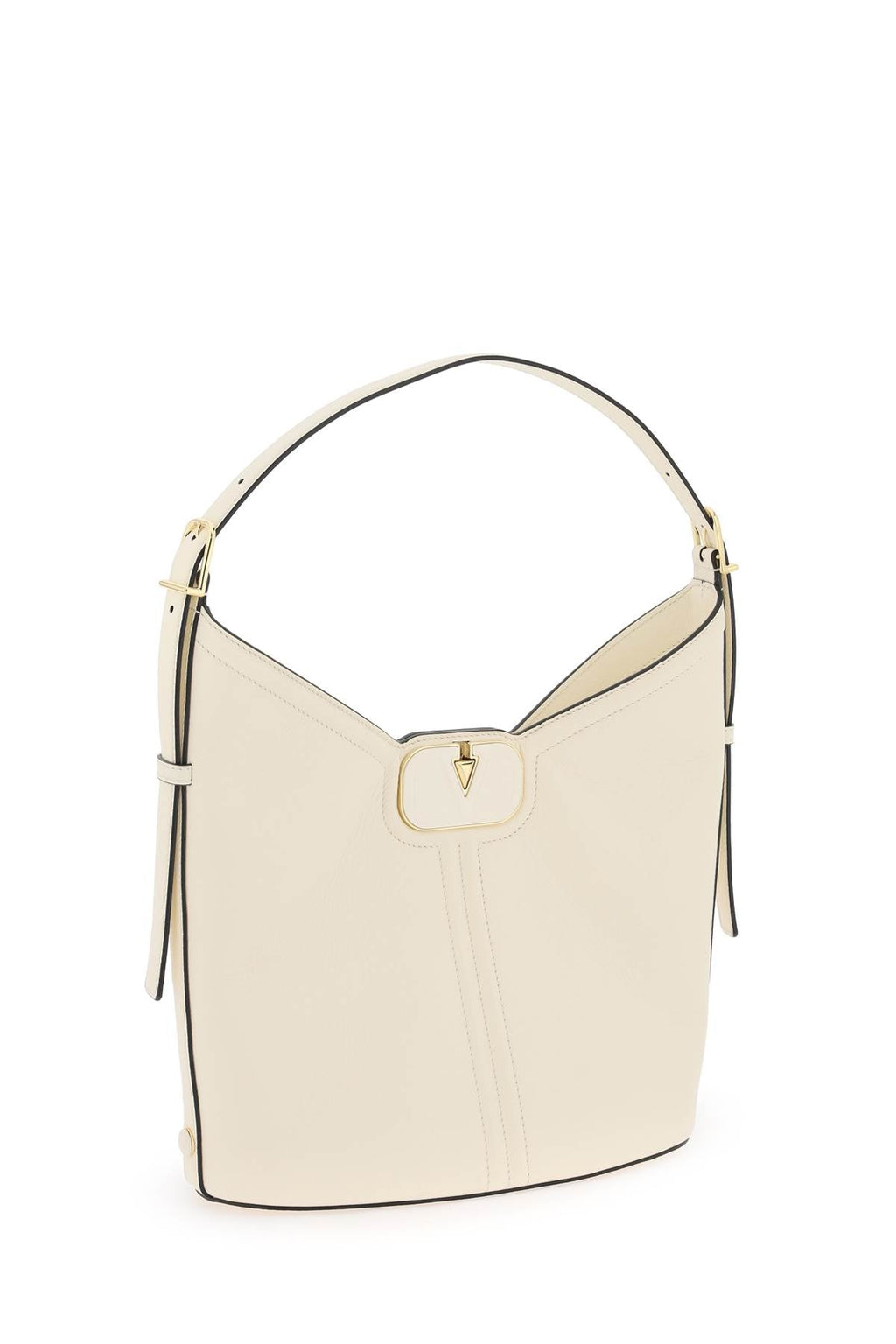 Valentino Garavani Vlogo Leather Hobo Bag Women