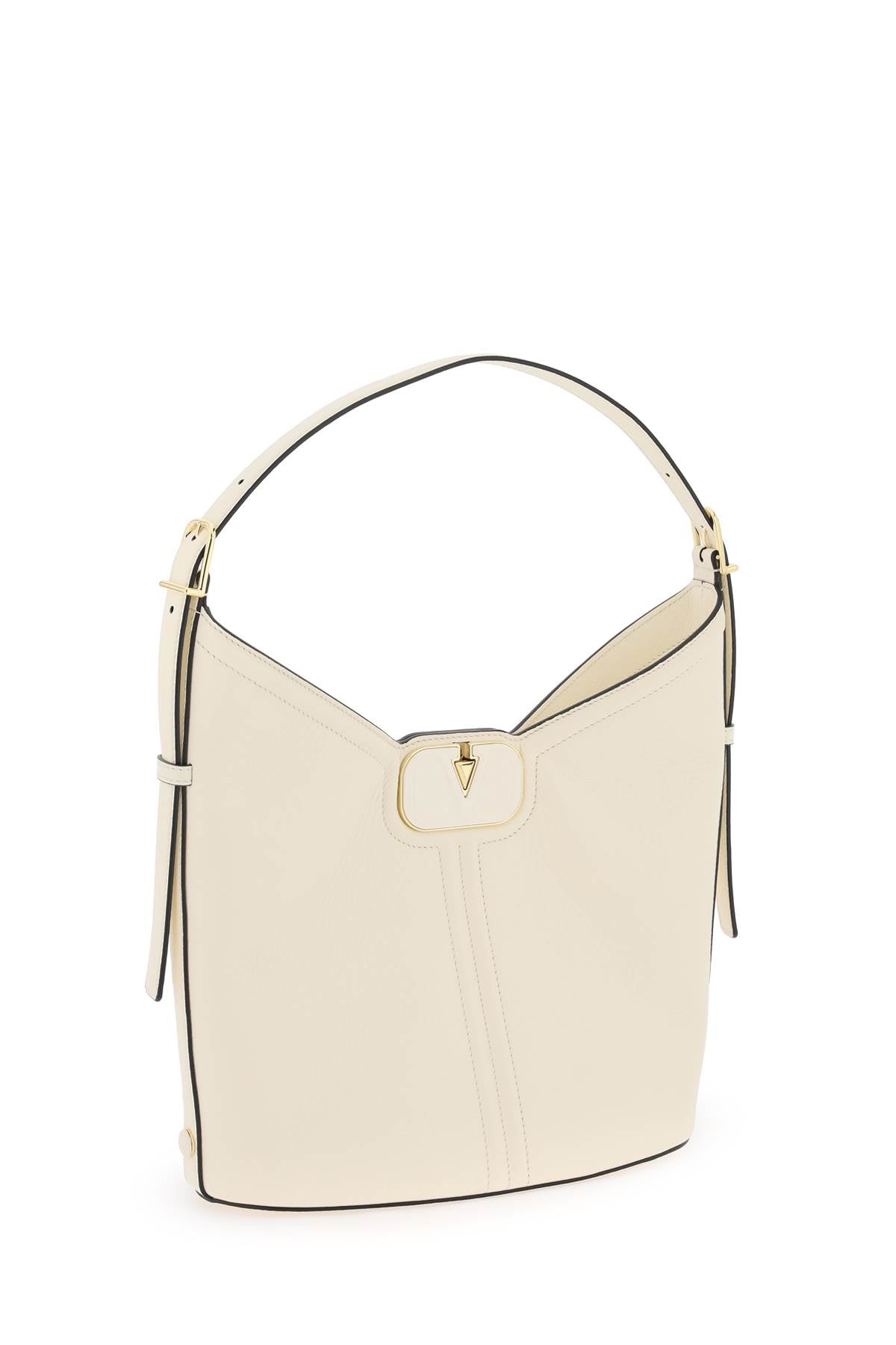 Valentino Garavani Vlogo Leather Hobo Bag Women