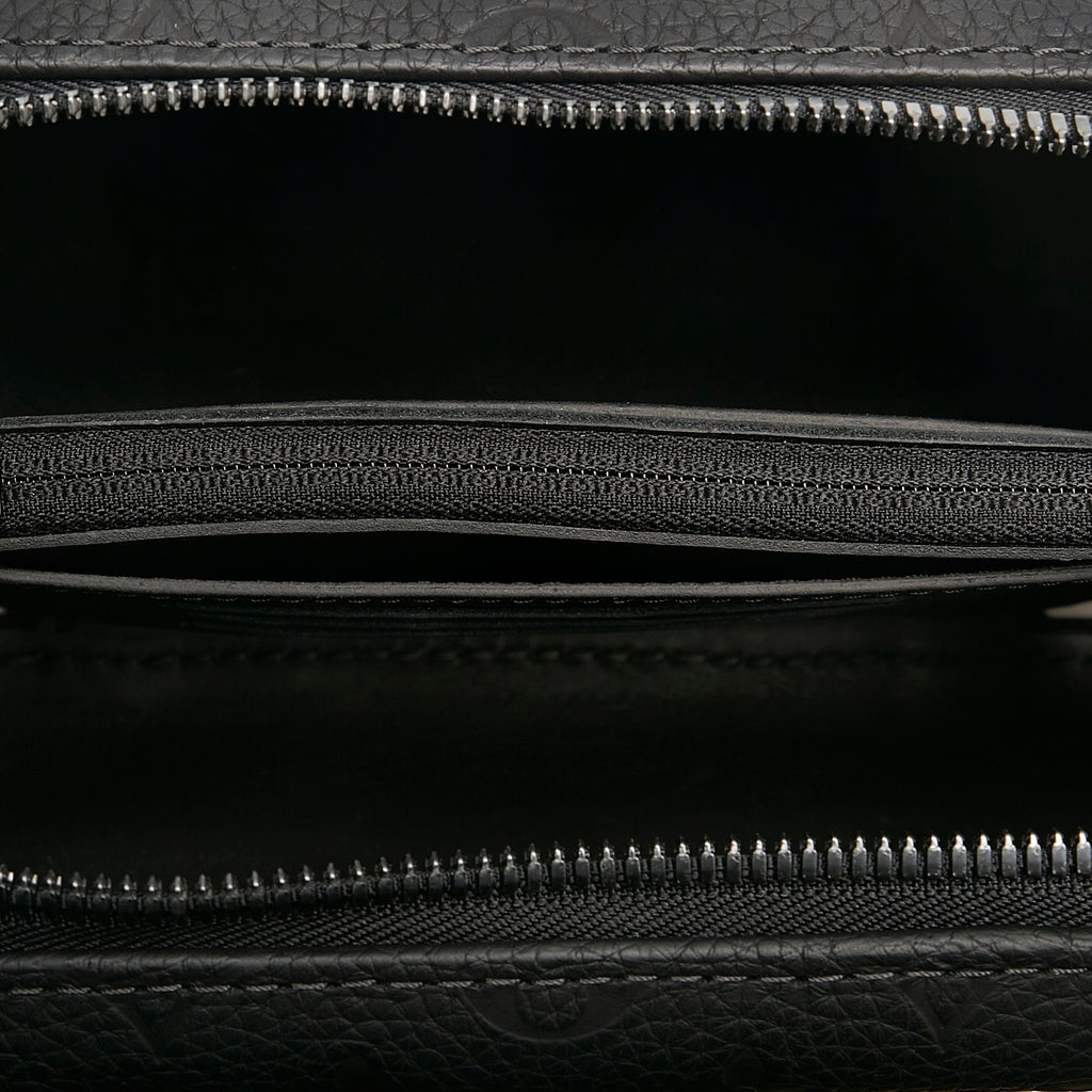 Black Louis Vuitton Taurillion Monogram Horizon Clutch Bag