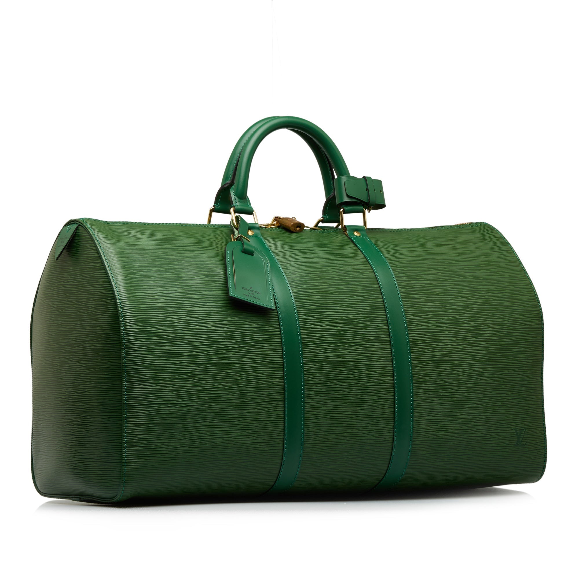 Louis Vuitton Keepall 50 Green Epi