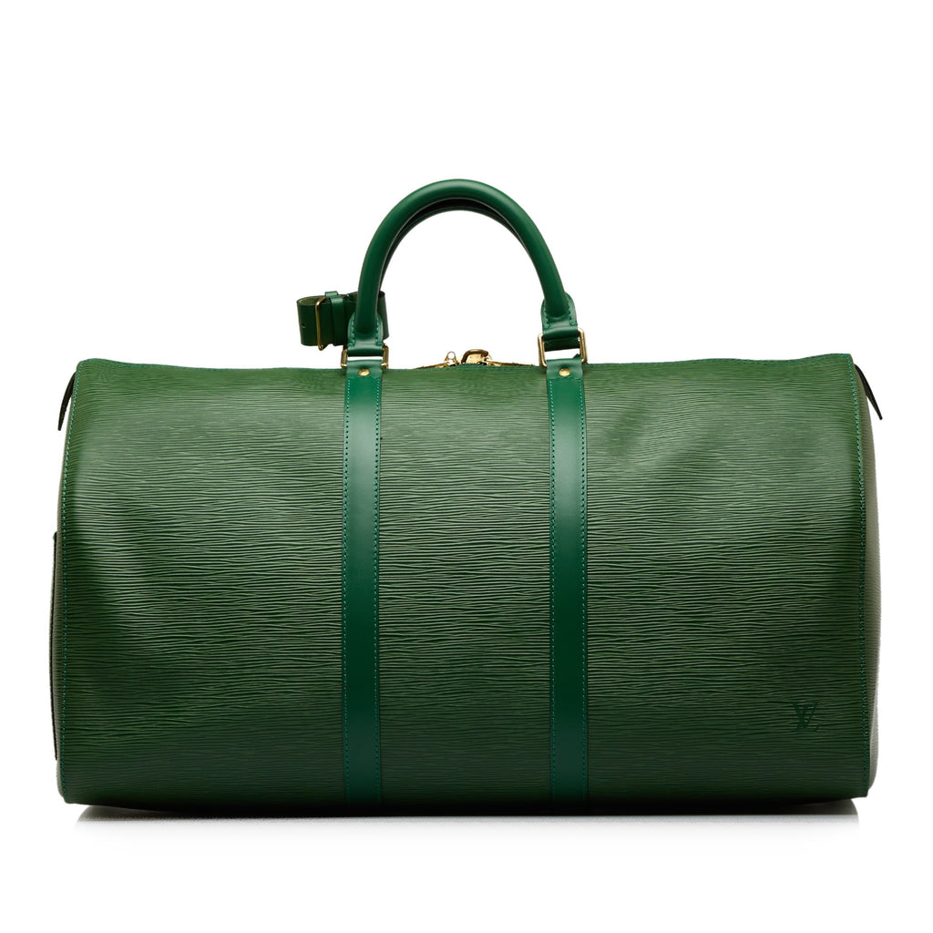Louis Vuitton Keepall 50 Green Epi