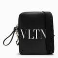 Valentino Garavani Mini Black Leather Shoulder Bag Men