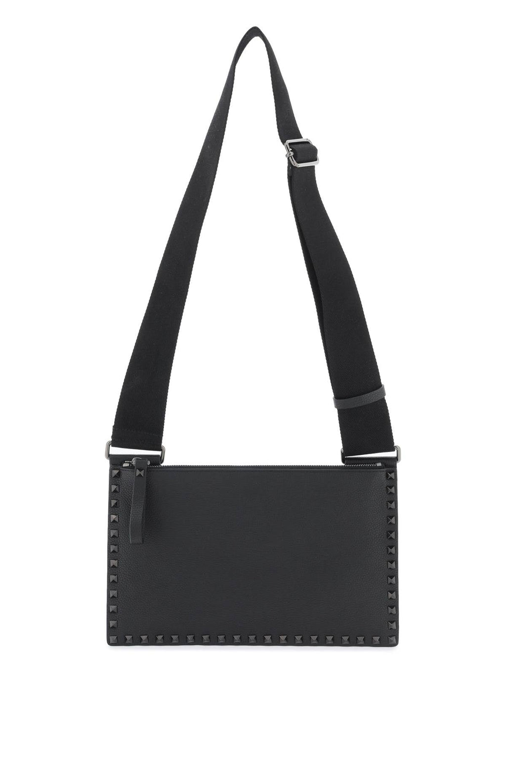 Valentino Garavani Rockstud Flat Crossbody Bag Men