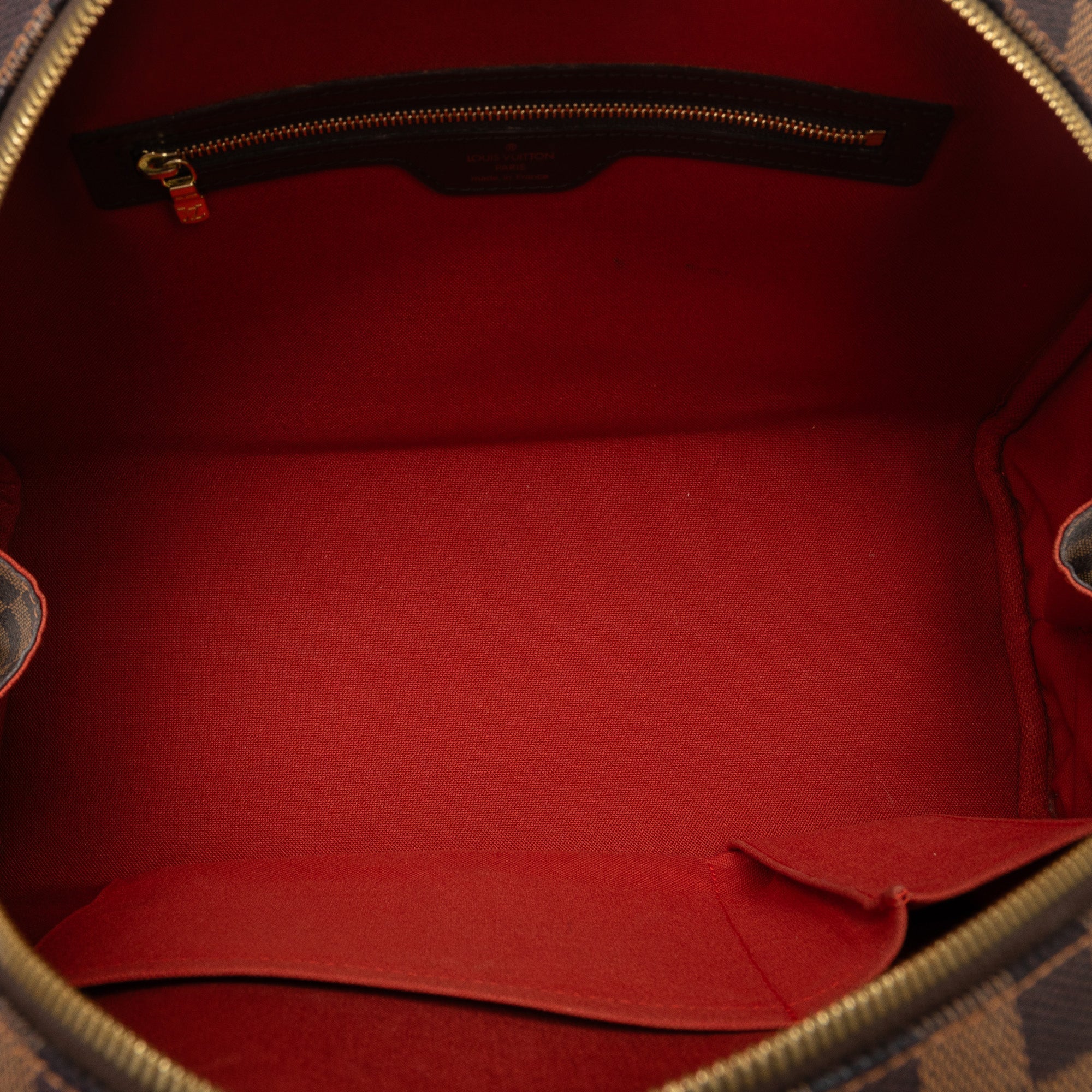 Brown Louis Vuitton Damier Ebene Nolita Travel Bag