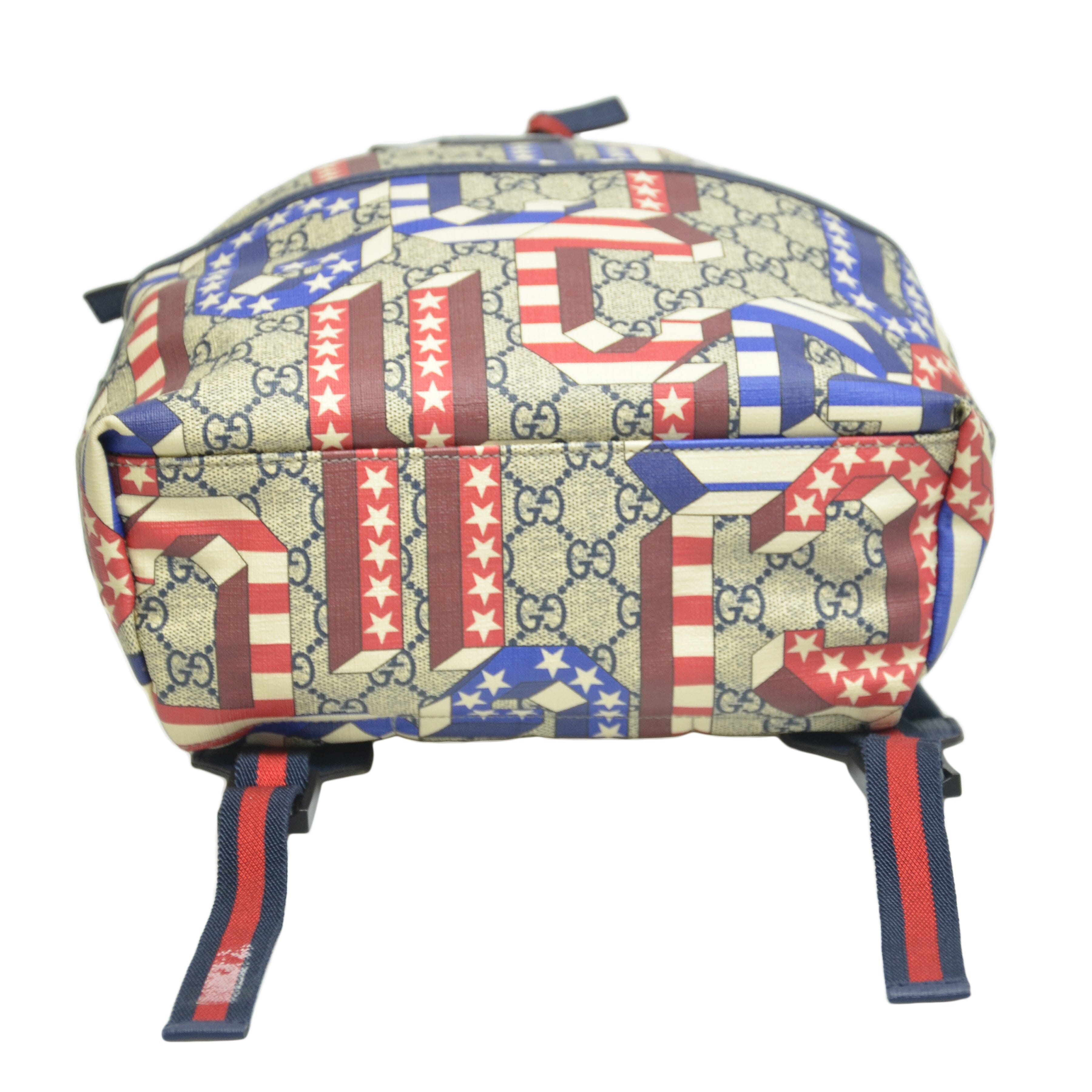 Red/Blue GG Stars and Stripes Children's Backpack
