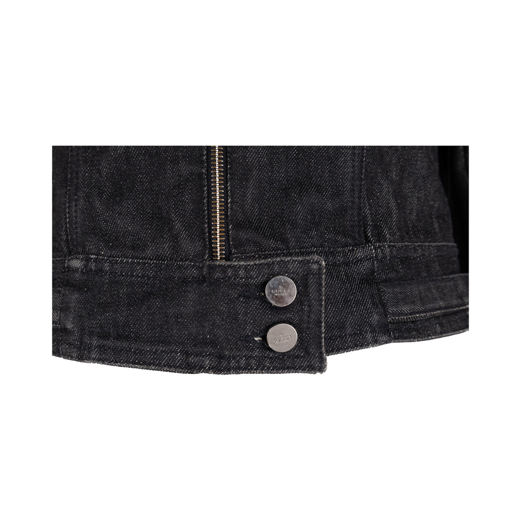 Gucci Denim Biker Jacket - '10s