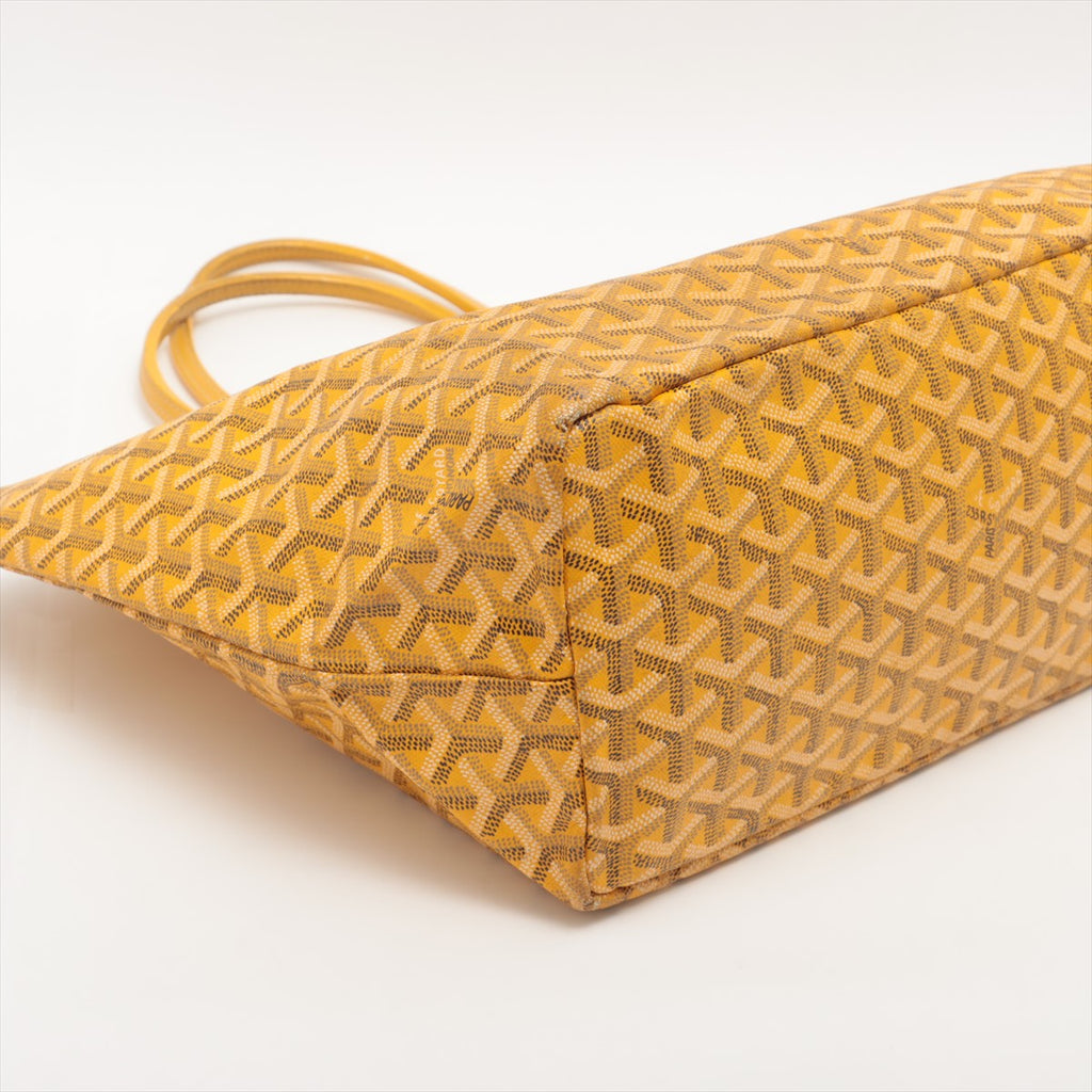 Goyard Saint Louis Yellow Artois PM Tote Bag