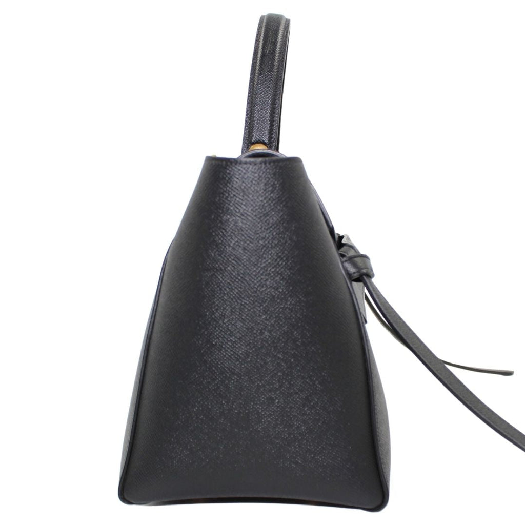 Celine Grained Calfskin Micro Belt Bag Black
