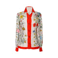 Gucci Vintage Flora Silk Shirt - '60s