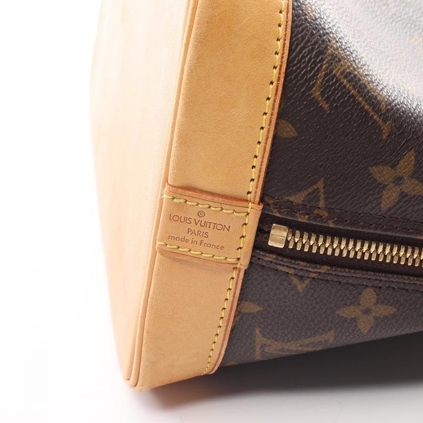Louis Vuitton Vintage Monogram Alma PM Handbag,Brown