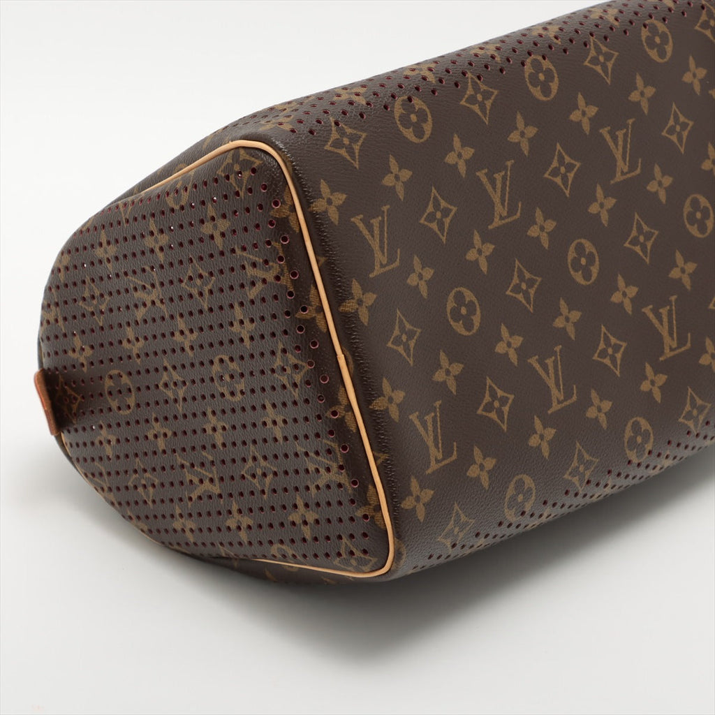 Louis Vuitton Monogram Perfo Speedy 30 Fushia