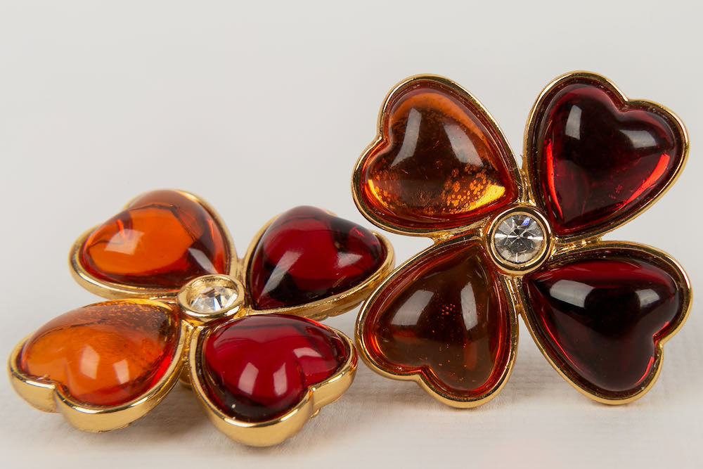 Boucles d'oreilles Yves Saint Laurent