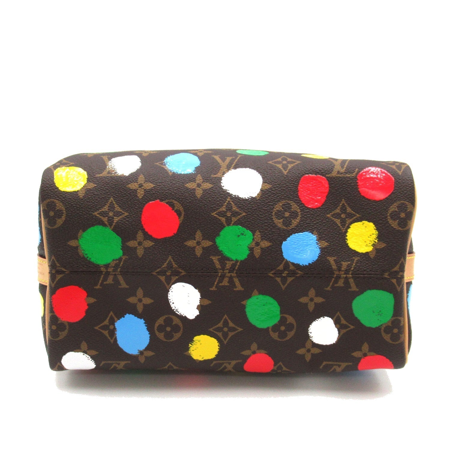 Louis Vuitton LV  YK Speedy Bandouliere 25 2w Shoulder Bag PVC Coated Canvas Monogram  Brown / Multicolor M46433