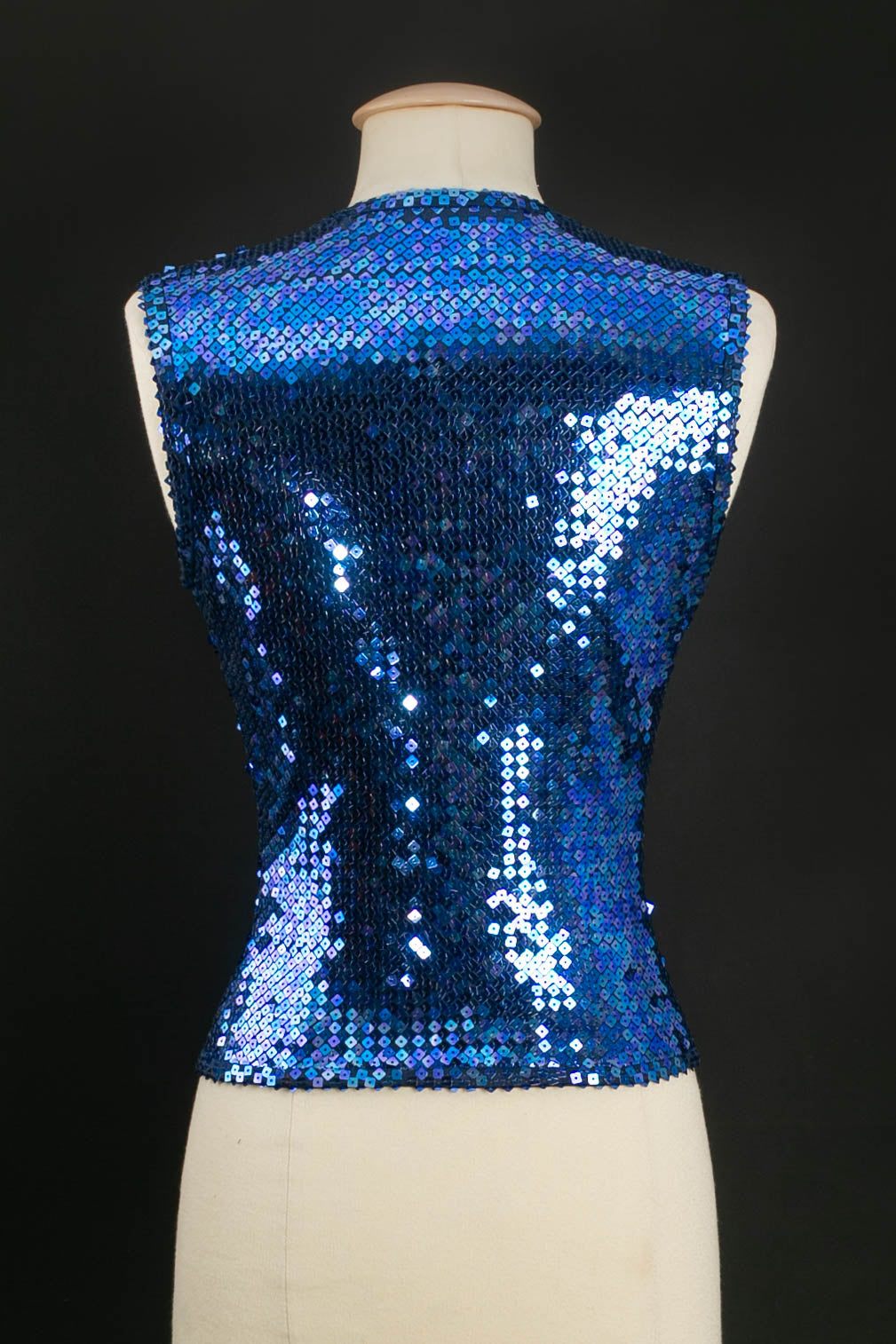 Gilet bleu ÃƒÆ’Ã‚Â  sequins Chantal Thomass