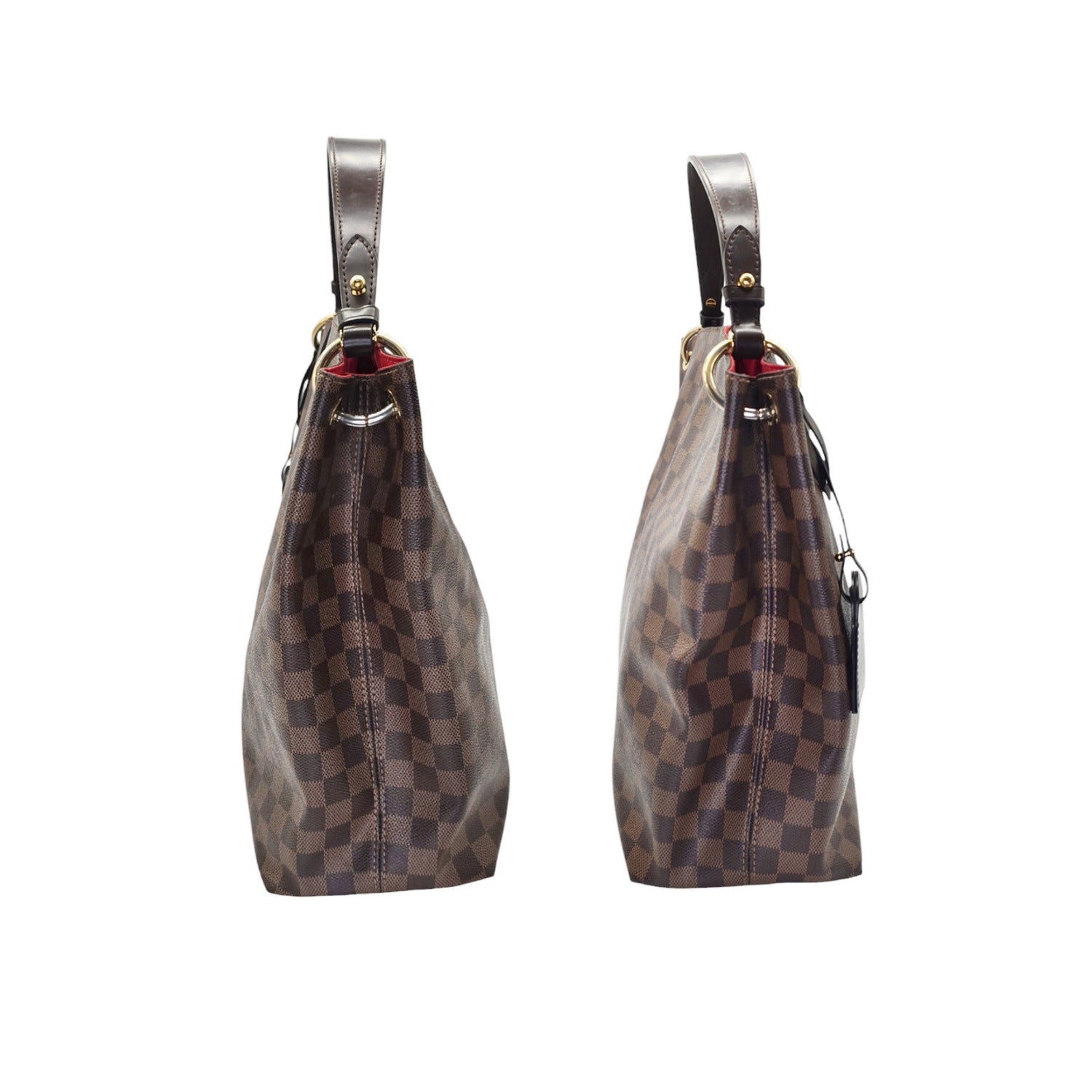 Louis Vuitton Damier Ebene Graceful Hobo Bag