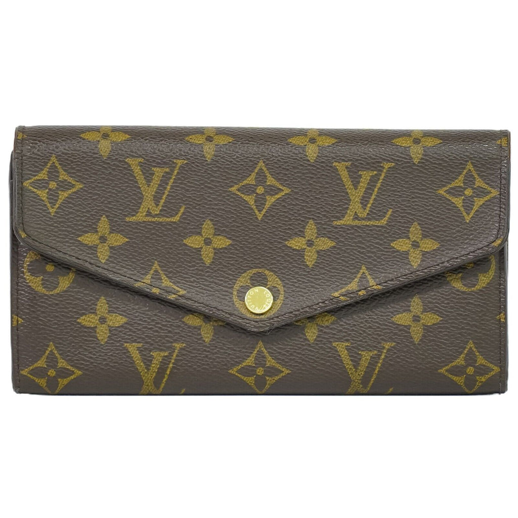 Louis Vuitton Sarah  Canvas Wallet