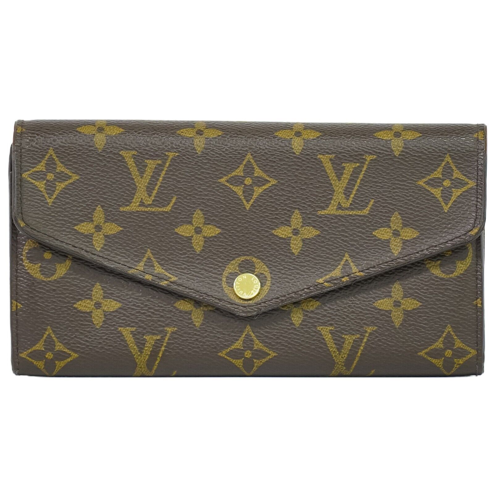 Louis Vuitton Sarah  Canvas Wallet