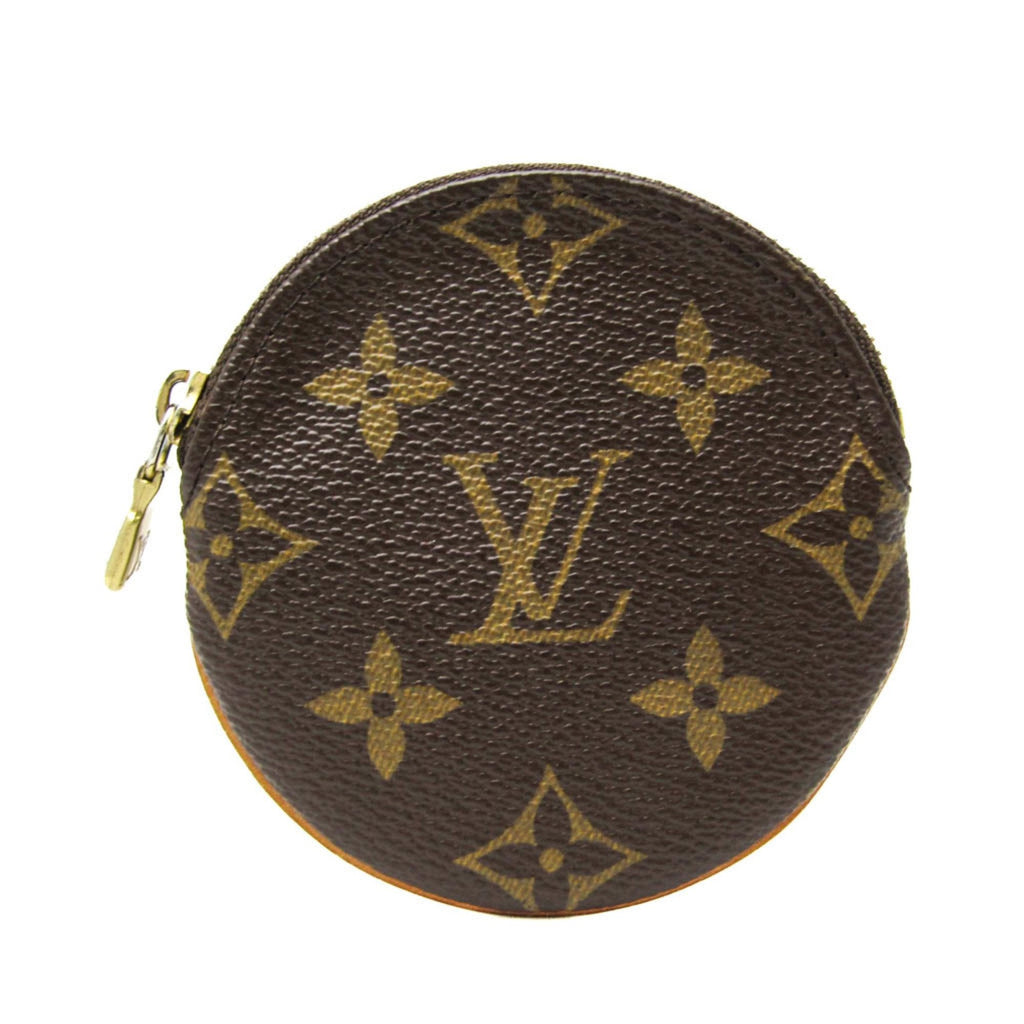 Louis Vuitton Porte Monnaie Rond  Canvas Wallet  ()