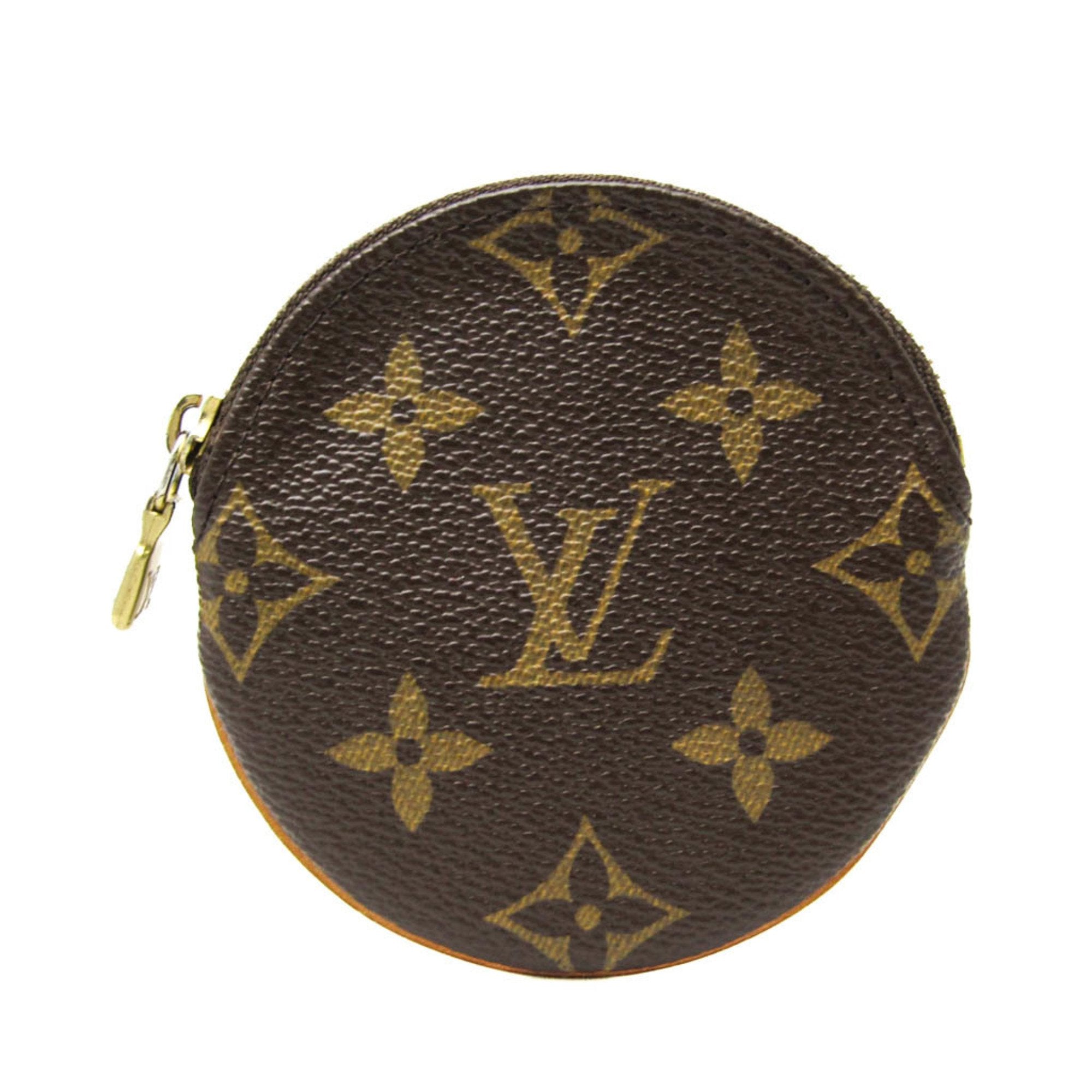 Louis Vuitton Porte Monnaie Rond  Canvas Wallet  ()