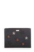 Stella McCartney Black Star Detail Pouch