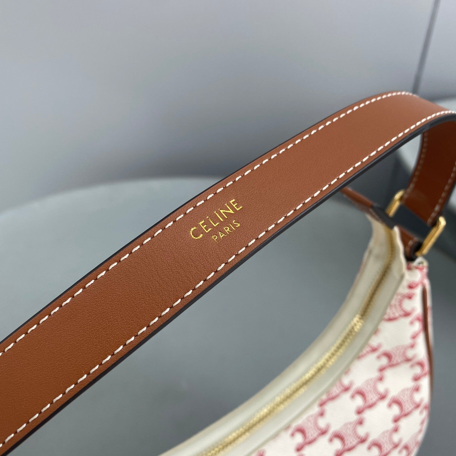 GLAMI Ava Bag In Triomphe Canvas White/Red For Women 9in/23.5cmÃƒâ€šÃ‚Â 