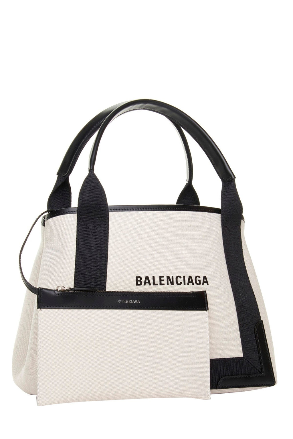 Balenciaga Women 'Navy Cabas' Small Shopping Bag
