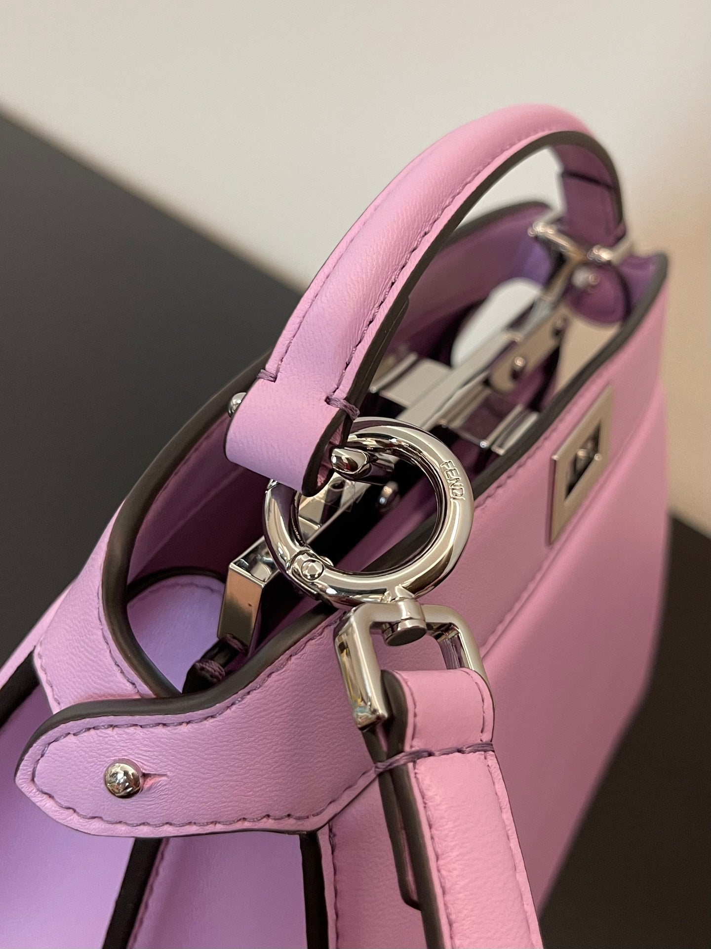FI GlamI ISeeU Petite Light Purple Small Bag For Woman 20cm/8in