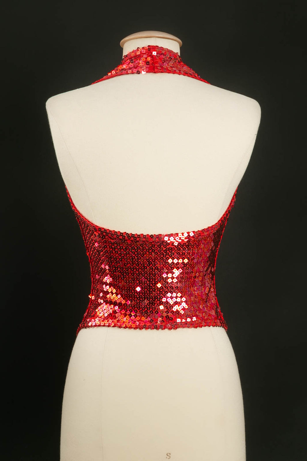 Gilet rouge ÃƒÆ’Ã‚Â  sequins Chantal Thomass