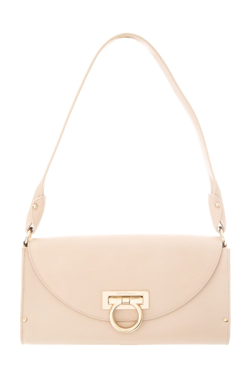 Salvatore Ferragamo Monica Gancini Shoulder Handbag