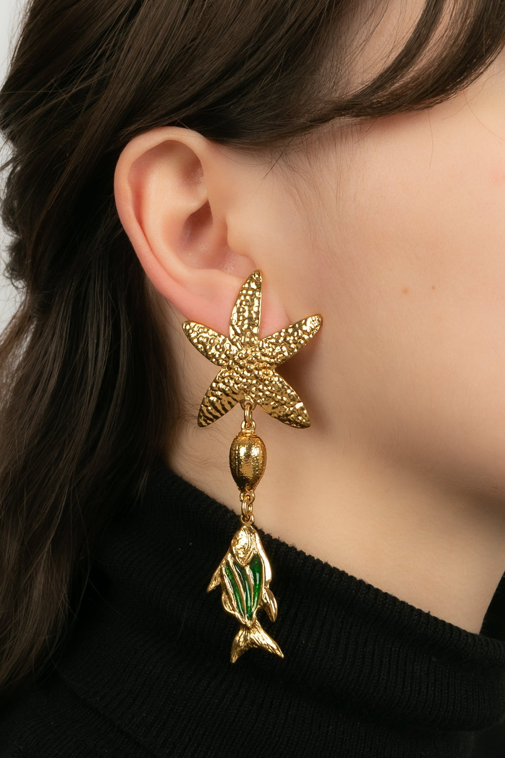 Boucles d'oreilles Yves Saint Laurent