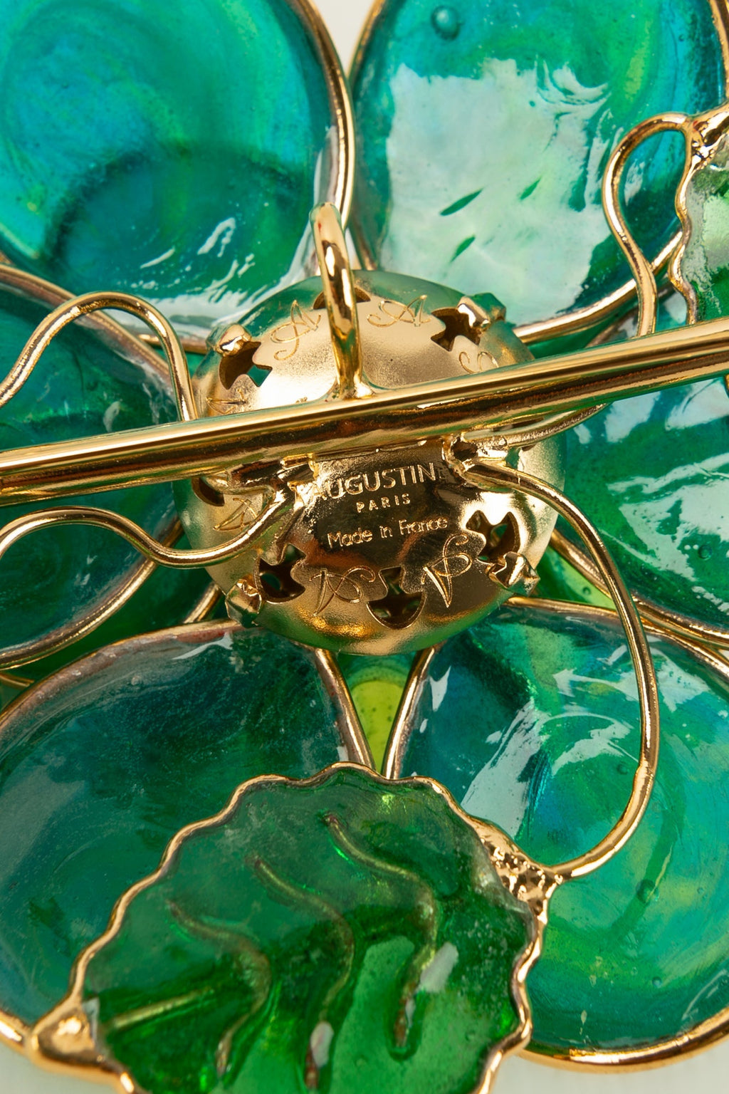 Broche / pendentif fleur Augustine