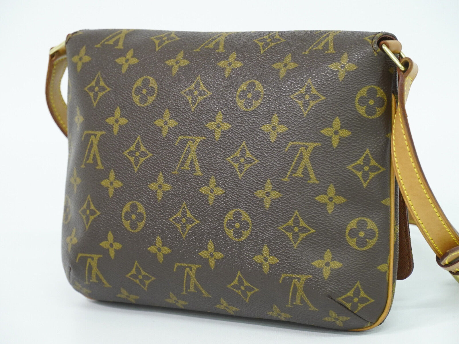 Louis Vuitton Musette Tango  Canvas Shoulder Bag