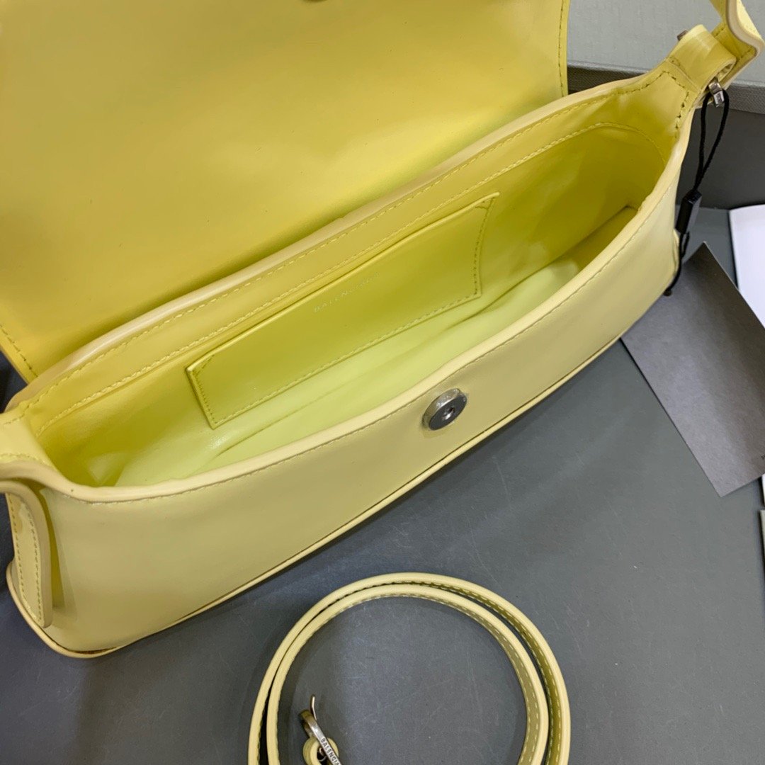 Balen XX Small GlamIap Bag Box Yellow, For Women,  Bags 10.6in/27cm 6956452109A7408