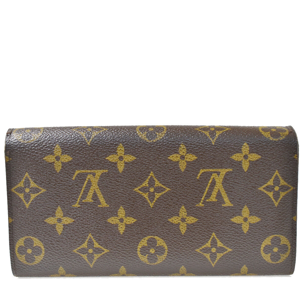 Louis Vuitton Portefeuille Sarah  Canvas Wallet  ()