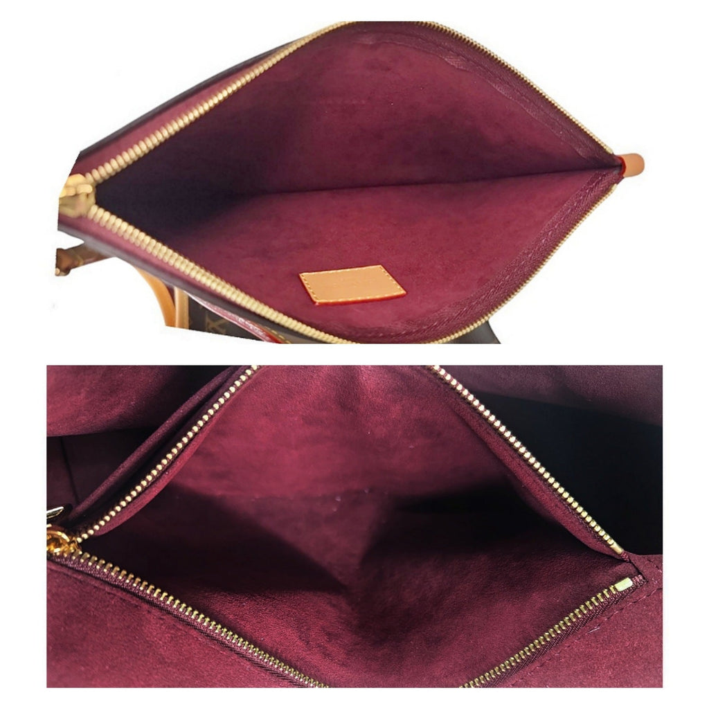 Louis Vuitton Monogram Canvas CarryAll MM Hobo