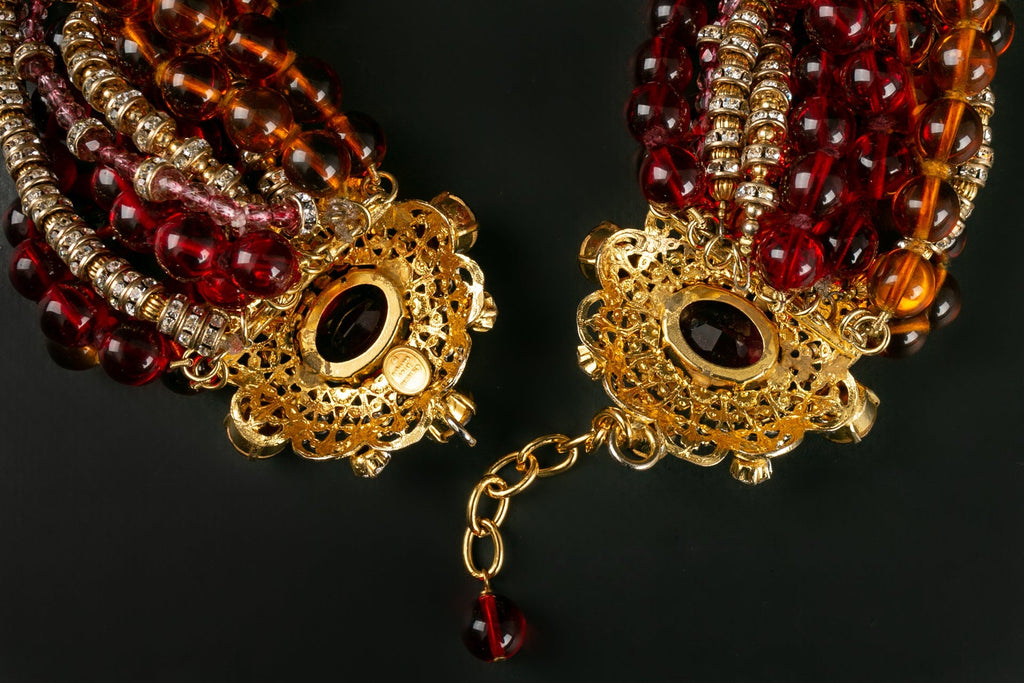 Collier court perlÃƒÆ’Ã‚Â© Christian Dior
