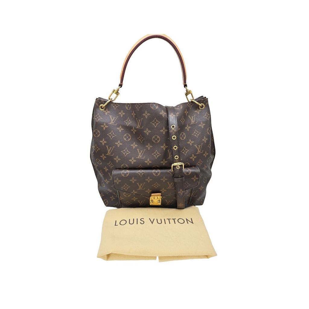 Louis Vuitton 2014 Monogram Canvas Metis Hobo Bag