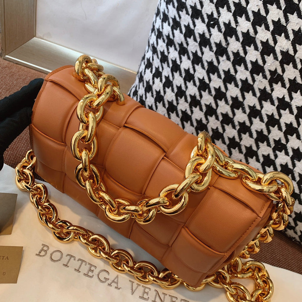 GLAMI Chain Cassette Brown, For Women, WomenÃƒÂ¢Ã¢â€šÂ¬Ã¢â€žÂ¢s Bags 10.2in/26cm