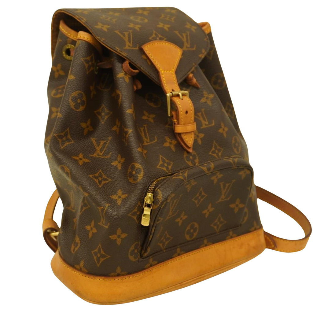 Louis Vuitton Montsouris  Canvas Backpack Bag ()
