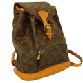 Louis Vuitton Montsouris  Canvas Backpack Bag ()