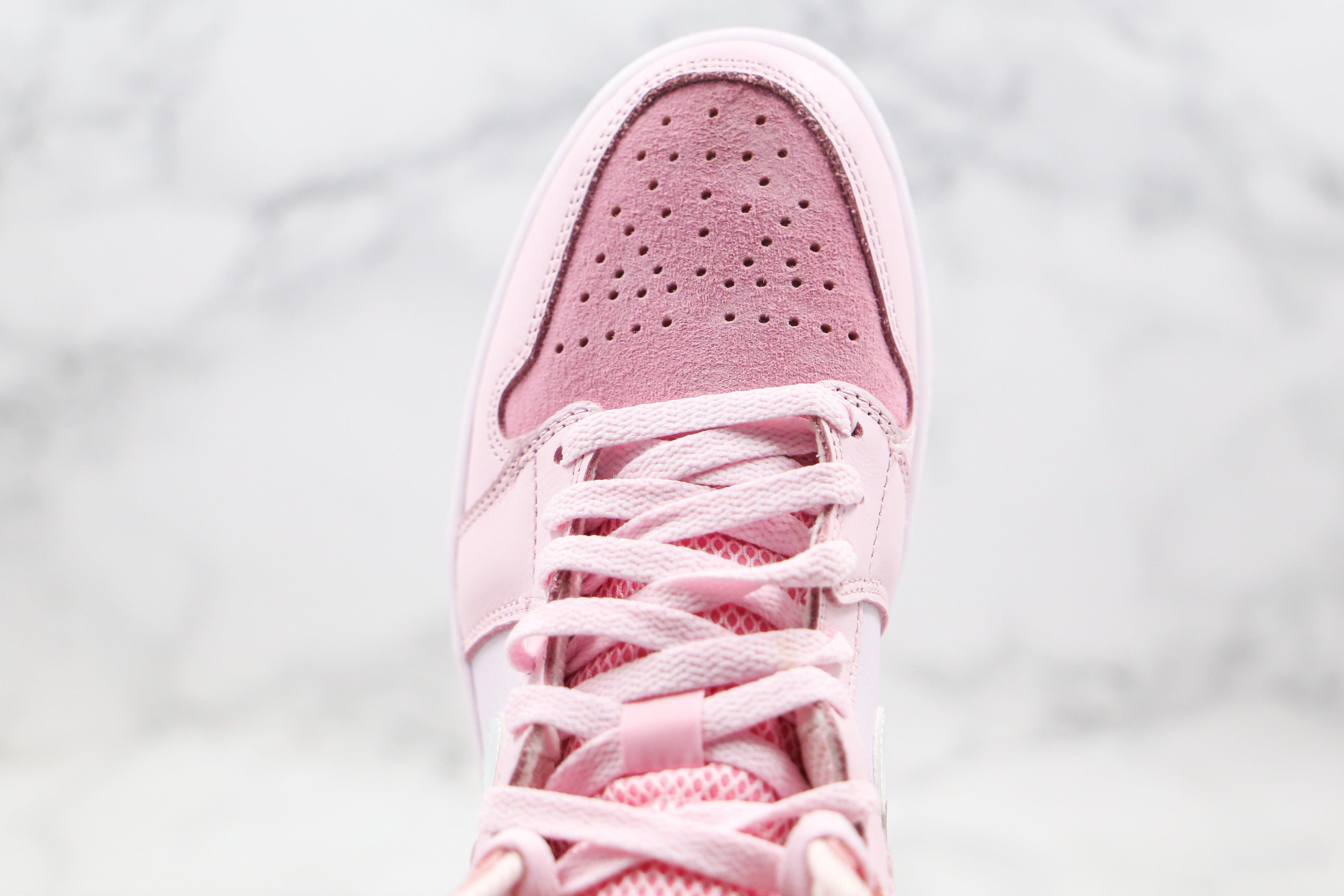 Designer Air Jordan 1 Mid" GLAMIgital Pink High Q
