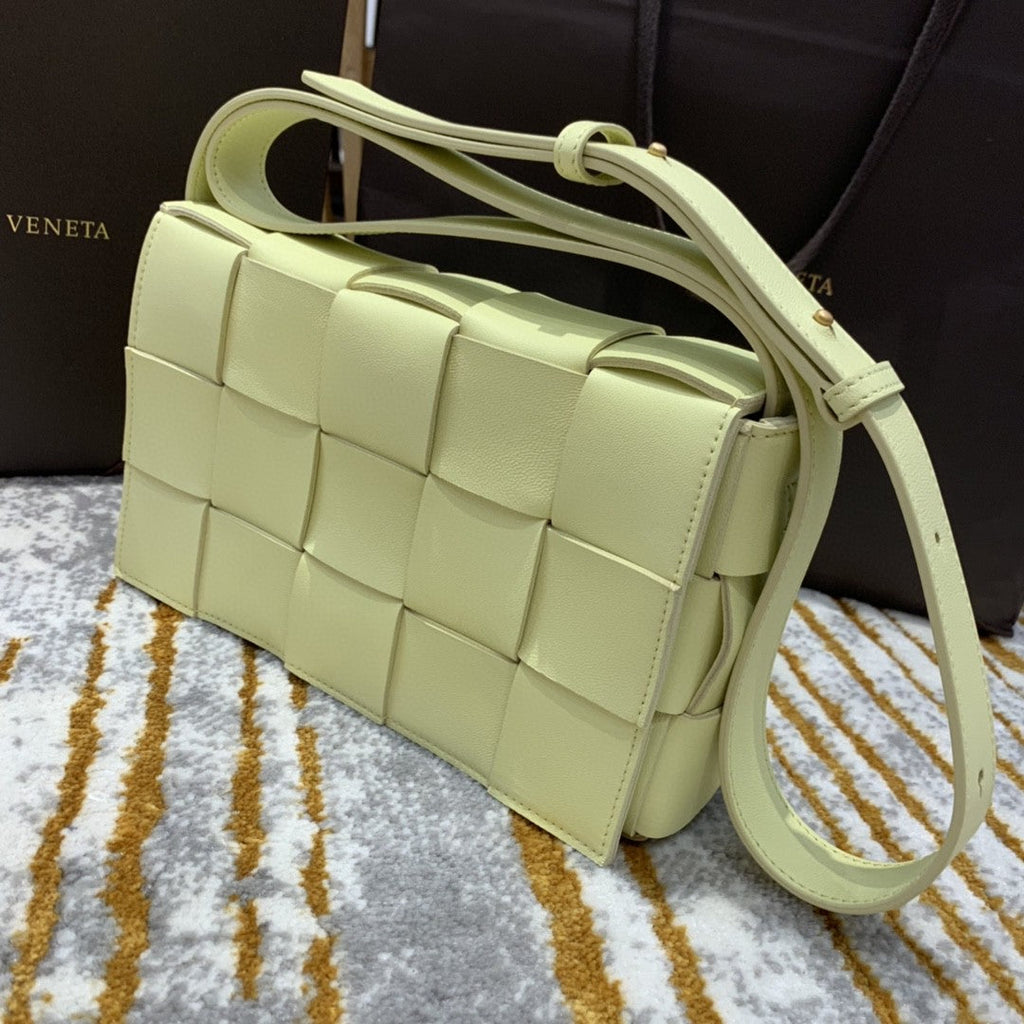 GLAMI Cassette Bag For Women 9.1in/23cm In Light Yellow