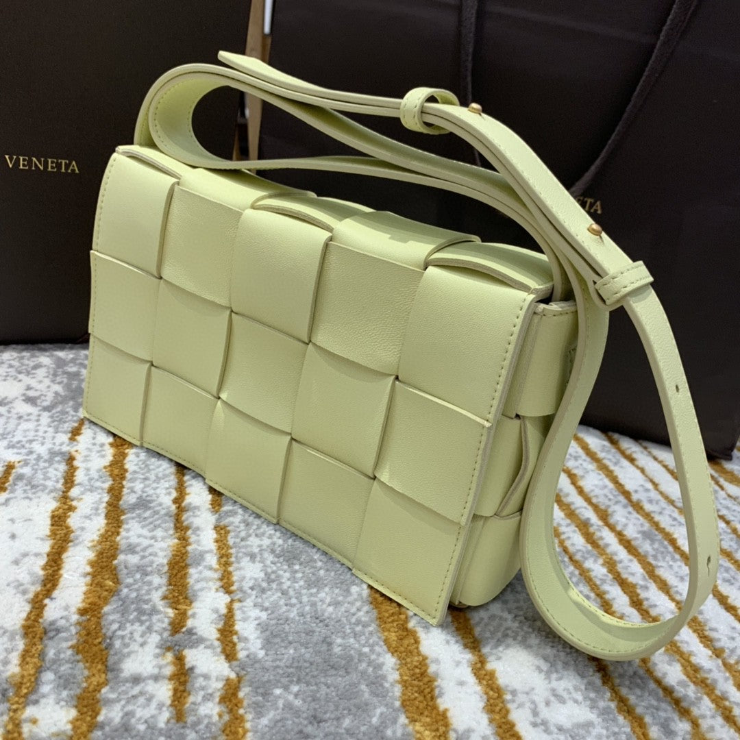 GLAMI Cassette Bag For Women 9.1in/23cm In Light Yellow