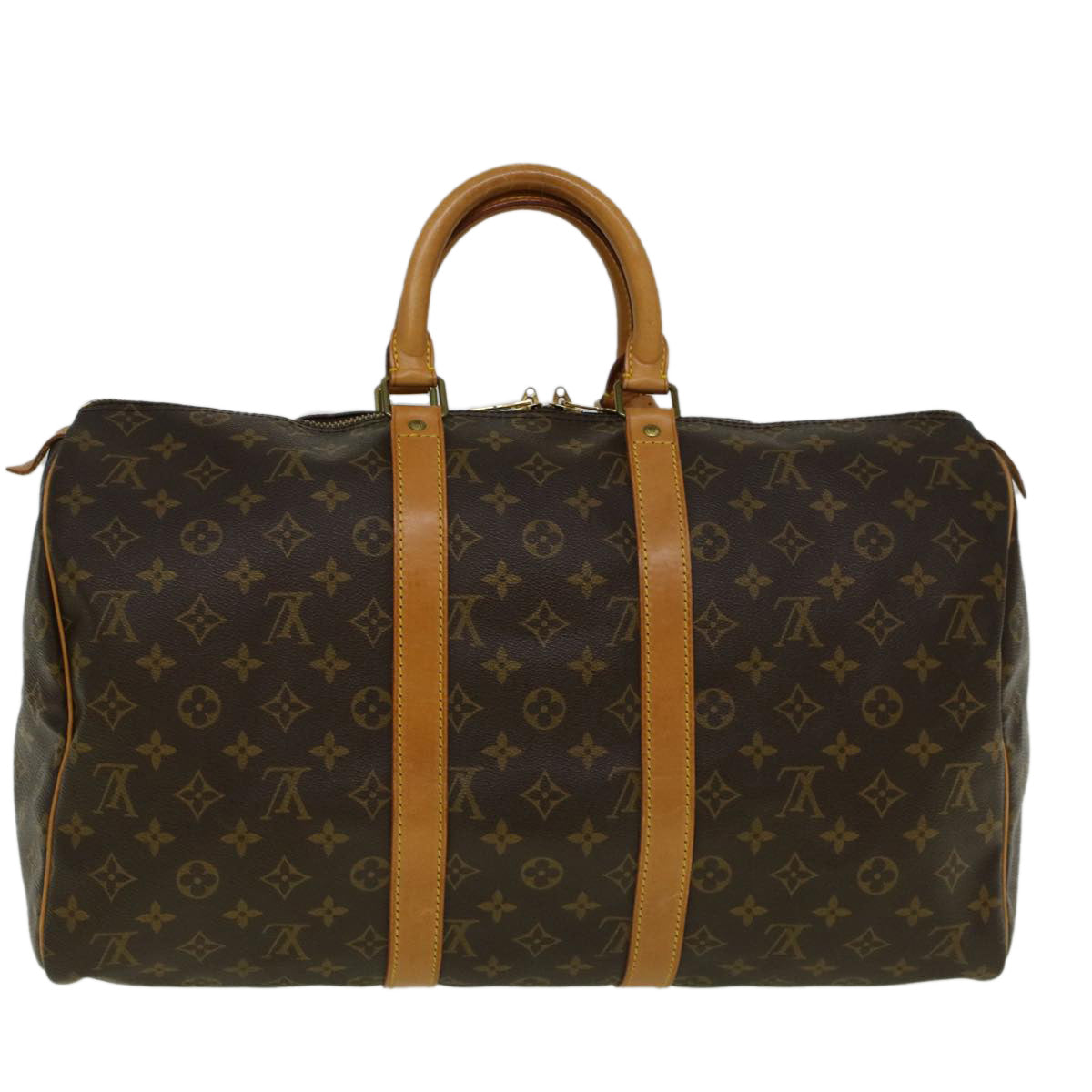 Louis Vuitton Keepall 45  Canvas Travel Bag ()