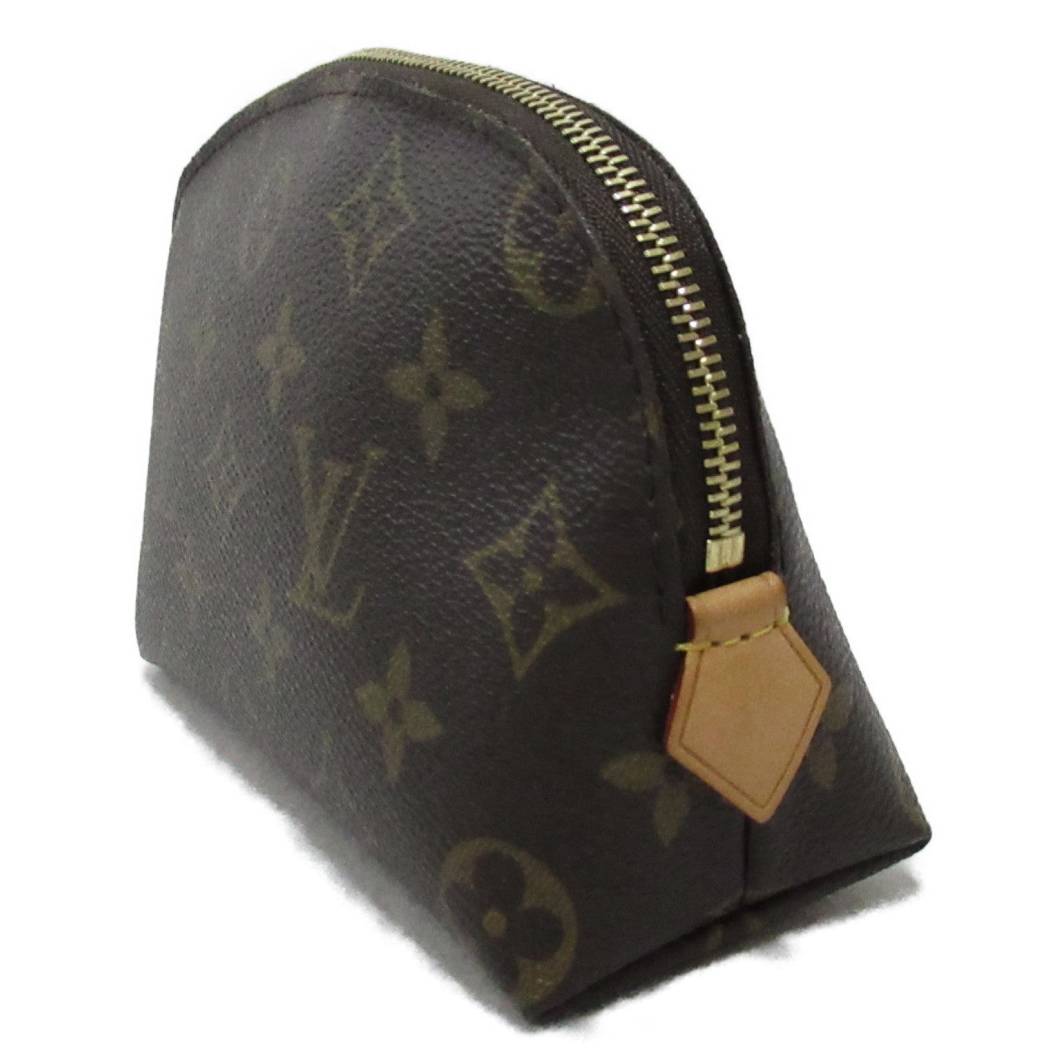 Louis Vuitton Louis Vuitton Posket Cosmetics Cosmetics Bag PVC Coated Canvas Monogram  Brown M47515